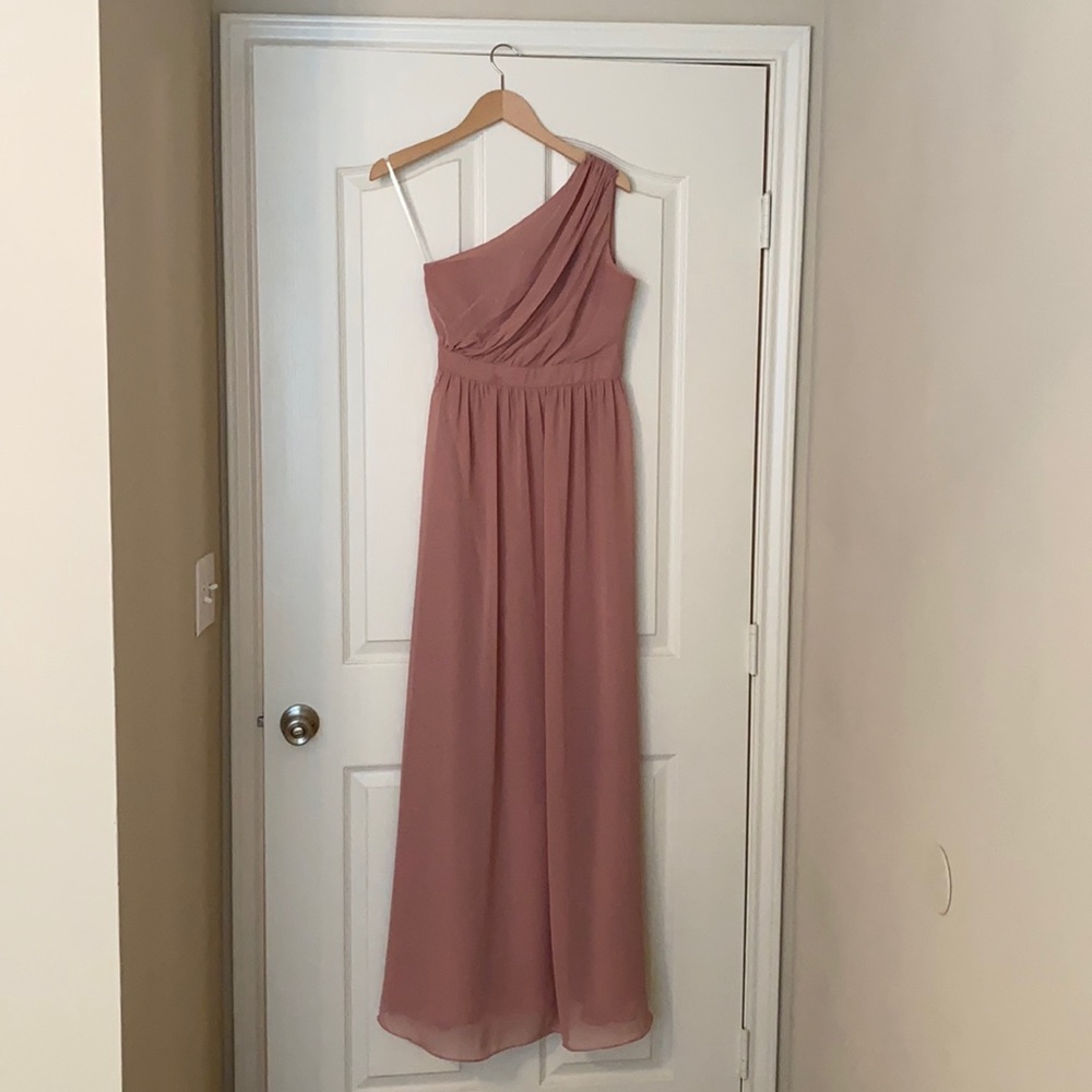 Dusty Rose Bridesmaid Dress